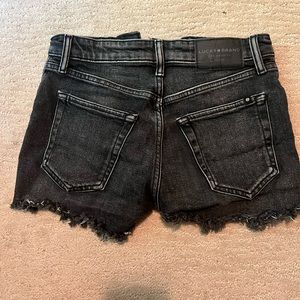 Lucky Brand Black Denim Shorts
